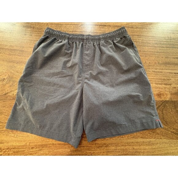 Chubbies Shorts Mens Large Gray Performance Stretch Elastic Pockets Athletic - Picture 1 of 6